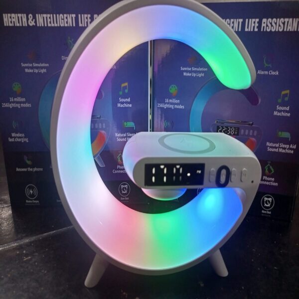 G63 Intelligent Atmosphere RGB Light Bluetooth Speaker With Wireless Charging - Image 2